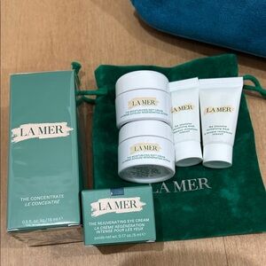 La Mer Eye Cream and Skincare Collection - Green and White